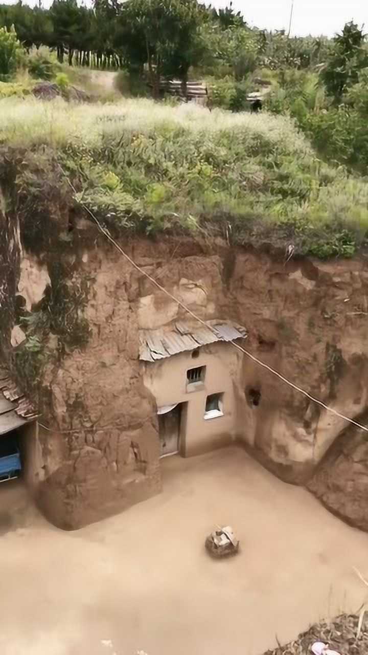 陕北窑洞建造过程图片
