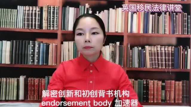 解密创新和初创背书机构endorsement body加速器