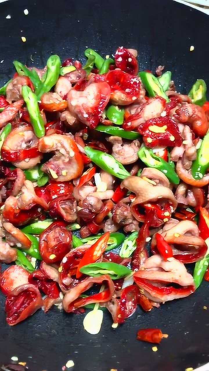 家常香辣鸭肚教程好吃又不腻