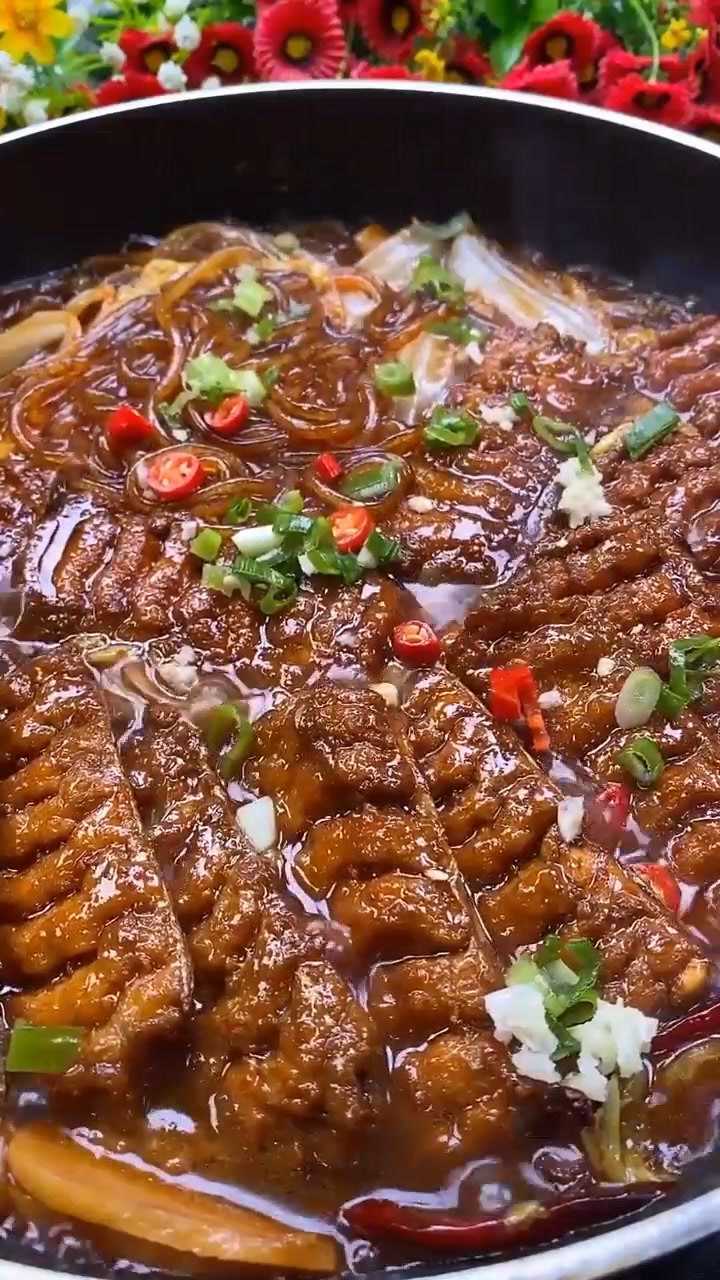 刀鱼炖粉条,简单易学,让你一吃就上瘾