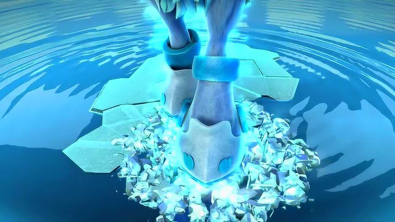 猪猪侠之变身小英雄:寒鹿冰刺!人马怪变成了冰雕!