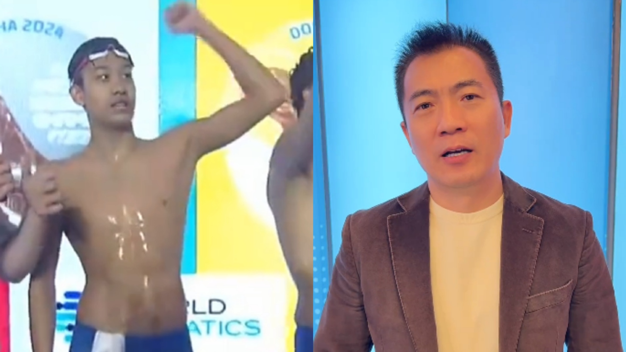 世界泳联世锦赛中国队表现优异,黄健翔发文:巴黎奥运期待中国游泳