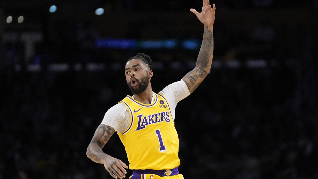 詹眉拉74分湖人超勇士升第9:拉塞尔成湖人篮网单季三分纪录保持者