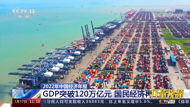 2022年中国经济年报:GDP突破120万亿元,国民经济再上新台阶