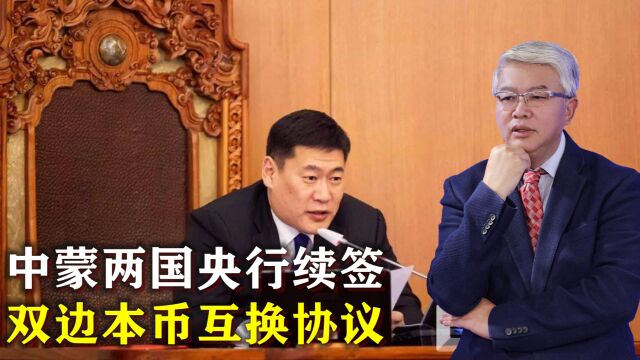 中蒙两国央行续签双边本币互换协议,“去美元化”已是大势所趋