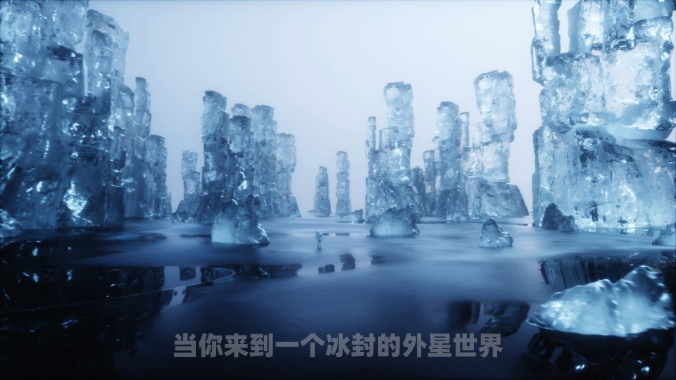 冰封场景,冰封_大山谷图库