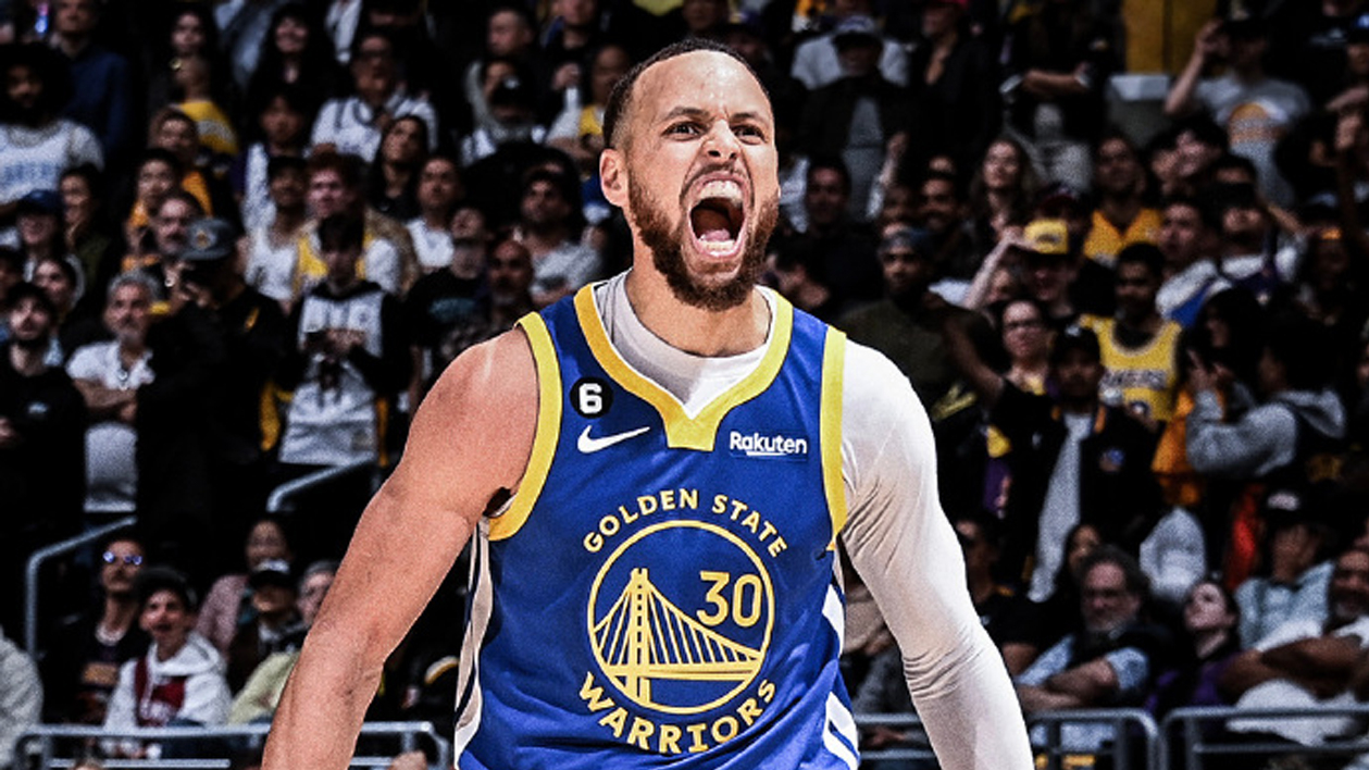 库里和卢尼整上二人转,勇士反超湖人升到第九