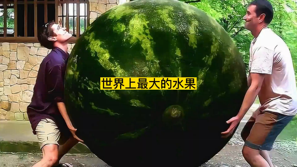 你知道世界上最大的水果是什么水果吗?