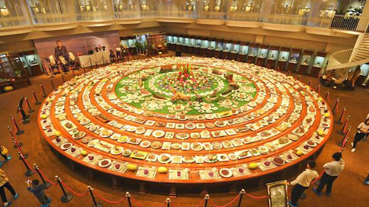 全球最贵的饭局价值68亿元1088道菜组成满汉全席