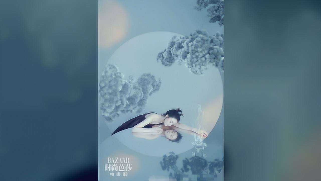 赵丽颖复出后首次登杂志封面复古造型宛如仙女冯绍峰眼光真好