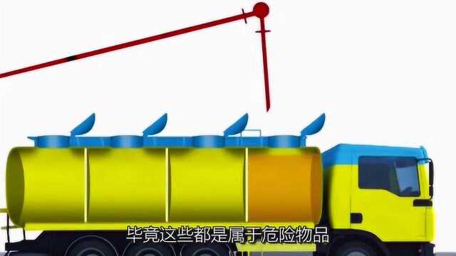 油罐车的内部结构原来是这样?网友:这么多年,我一直以为是空心的