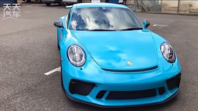 保时捷911 GT3 迈阿密蓝