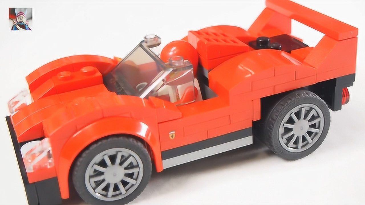 坏雪积木乐高lego超级赛车75890d模式敞篷跑车速拼