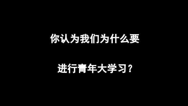 青年大学习 近日,团中央推出了“青年大学习”网上主题团课...