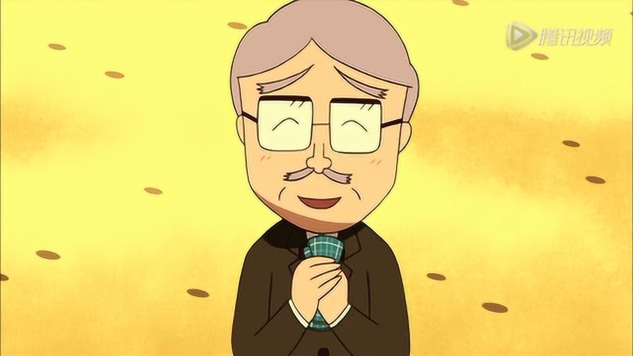 樱桃小丸子:相依为命的秀大叔和花轮终于找到对方了!