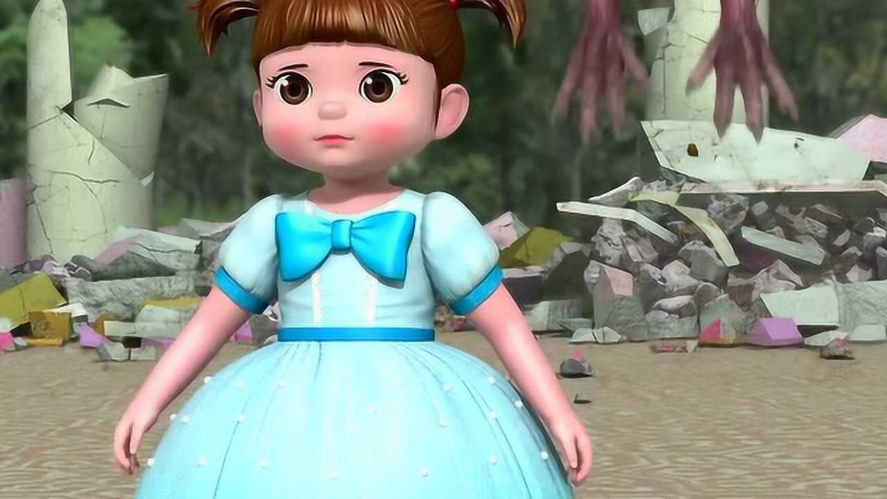 小豆妮成长记音乐合集:小豆妮公主参加舞会,却遇上了恶龙,这下怎么办