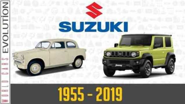 Suzuki 铃木汽车发展史(19552019)