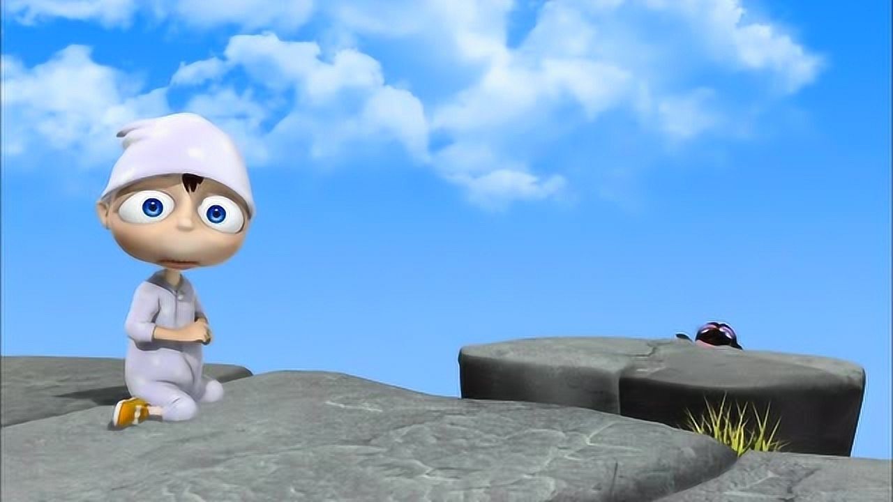 倒霉熊之茶杯旅行记倒霉熊不小心摔在草地上好疼呀