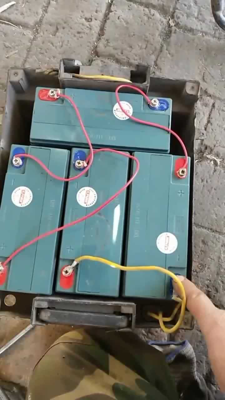 教你48伏电瓶的正确连接方法可别再弄错了