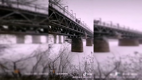 风雪中东路（哈尔滨中东铁路桥与哈齐高铁大桥）