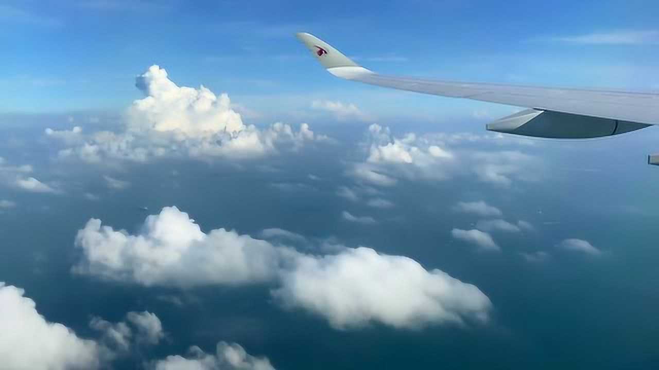 机场系列 新加坡樟宜机场 空客a350-1000 漂亮的降落