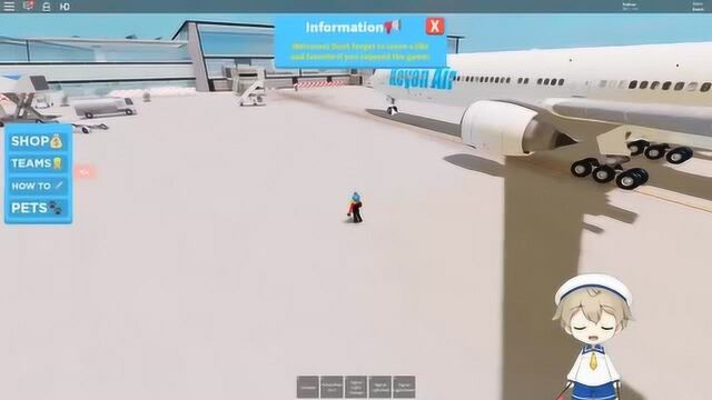 小格解说 Roblox 飞机场模拟器:网络出问题了