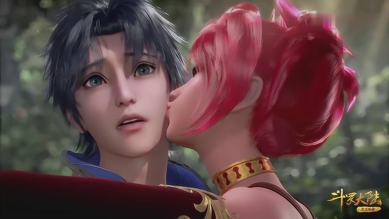 唐三被火舞亲吻正好被小舞看见,这下唐三惨了