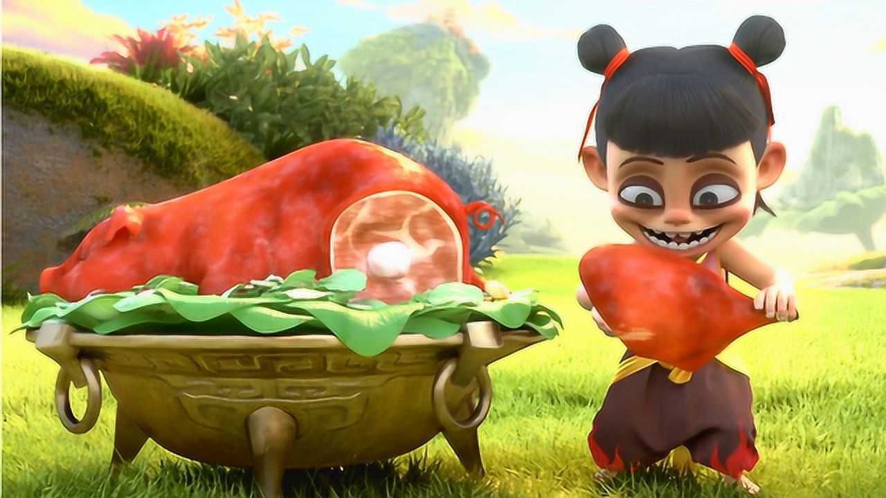 哪吒之魔童降世:太乙真人给哪吒打开新世界的大门,向他展示障眼法