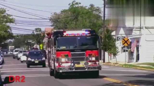 消防车出警合集!警报声音一个比一个好听!