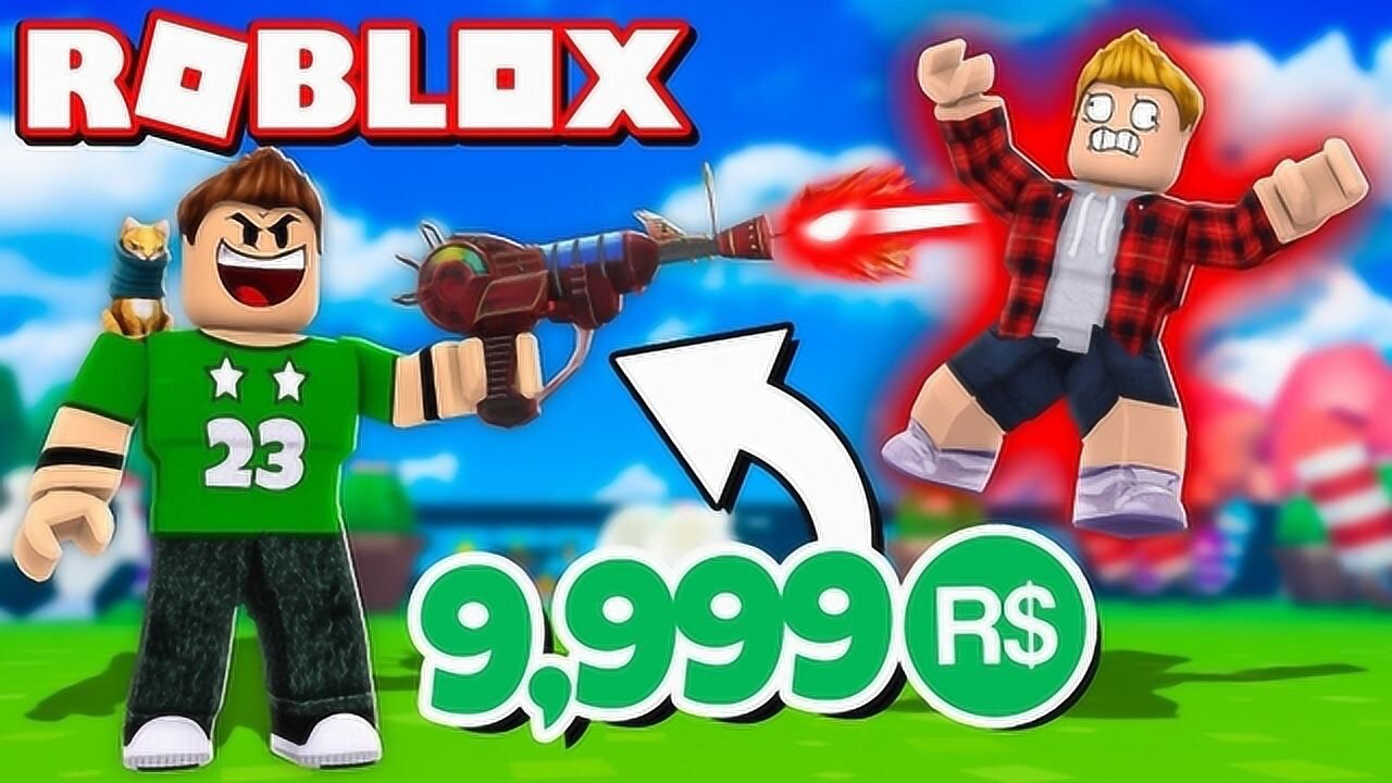 小格解说roblox射线模拟器超级缩小射线枪