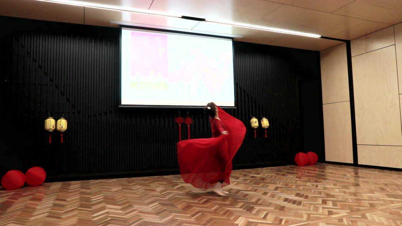 东南大学校友会2020年新春联合晚会独舞绒花