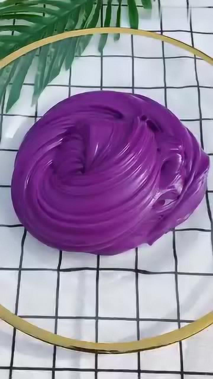 这是史莱姆吗?紫色的感觉真是太美了