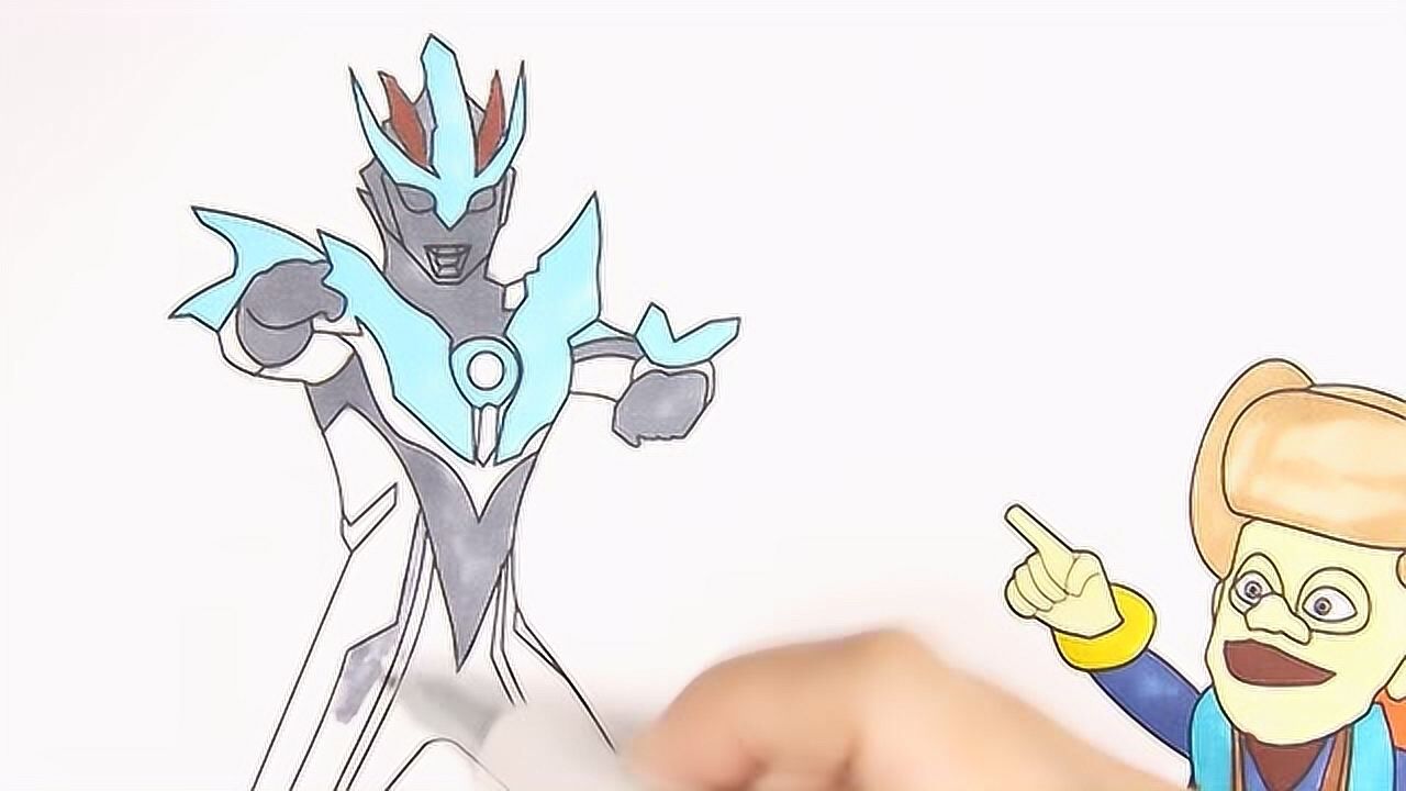 熊出没 光头强发现了欧布奥特曼 简笔画_腾讯视频