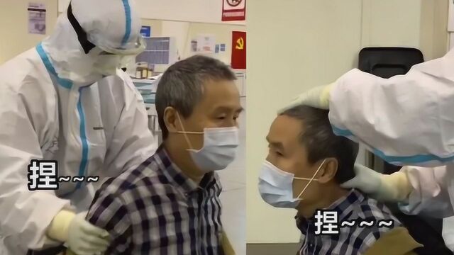 “锤拍揉捏……”山东医疗队男护士给患者按摩手法娴熟 网友直呼太贴心