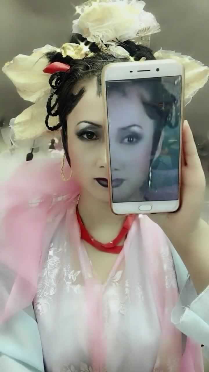 阿秀仿妆西游记续集中的鱼妹太像了童年的回忆啊