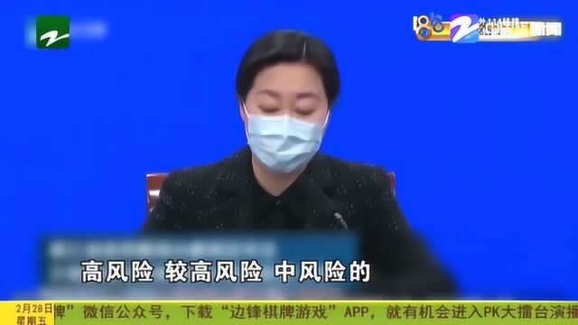 浙江省举行新闻发布会:防控态势平稳向好 疫情风险仍然存在