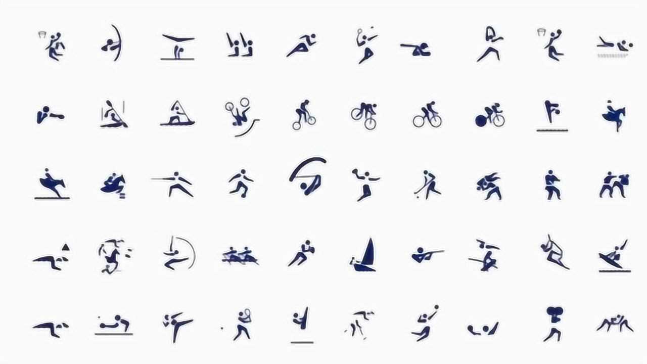 奥运项目名中英对照极度舒适东京奥运会将首次采用动态运动项目图标