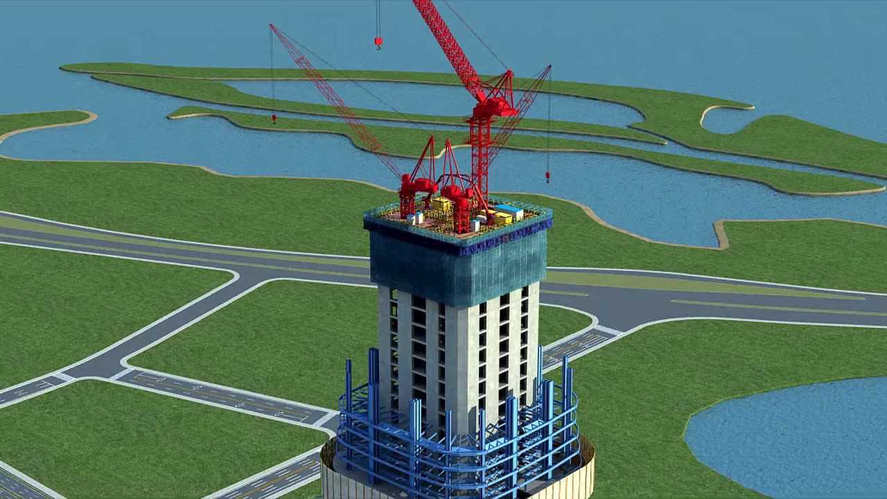 中建四局超高层建筑智能顶模系统创新技术