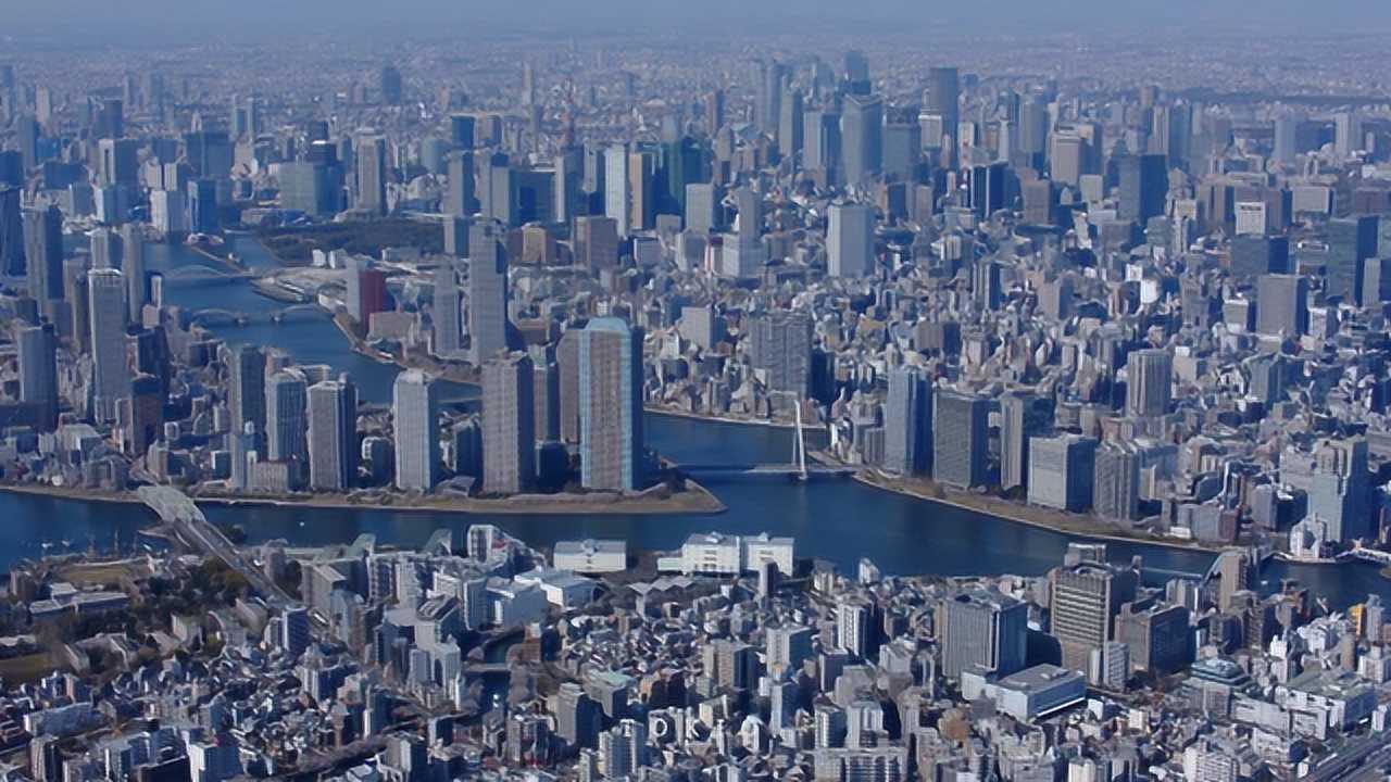 日本东京航拍图图片