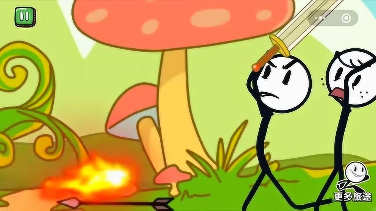 火柴人大逃亡:火柴人被关在了笼子里