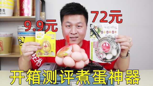 9.9元网购煮蛋神器VS72元煮蛋器,到底有什么区别?结果打脸了