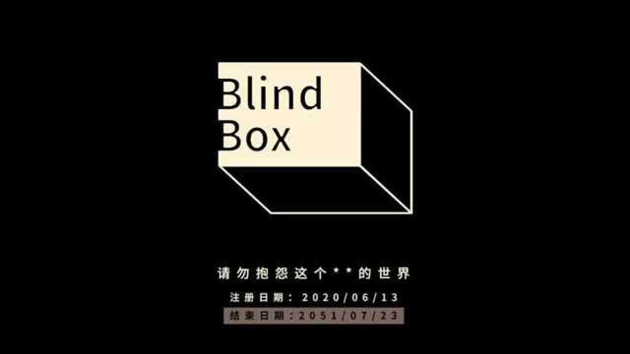 毕设blindbox定格动画