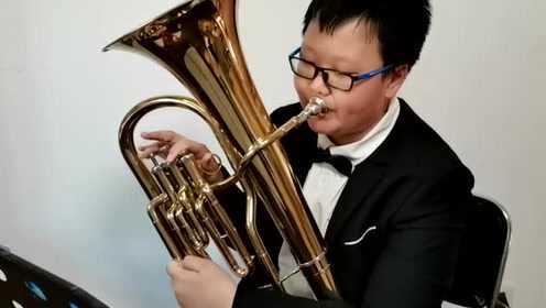 中音号 《山丹丹花开红艳艳》