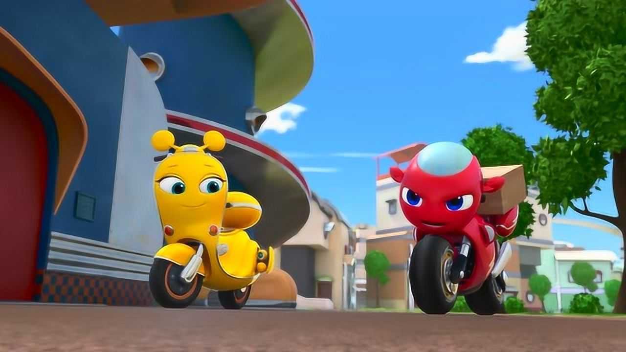 瑞奇冲冲冲第50集摩托冲冲队的送货服务