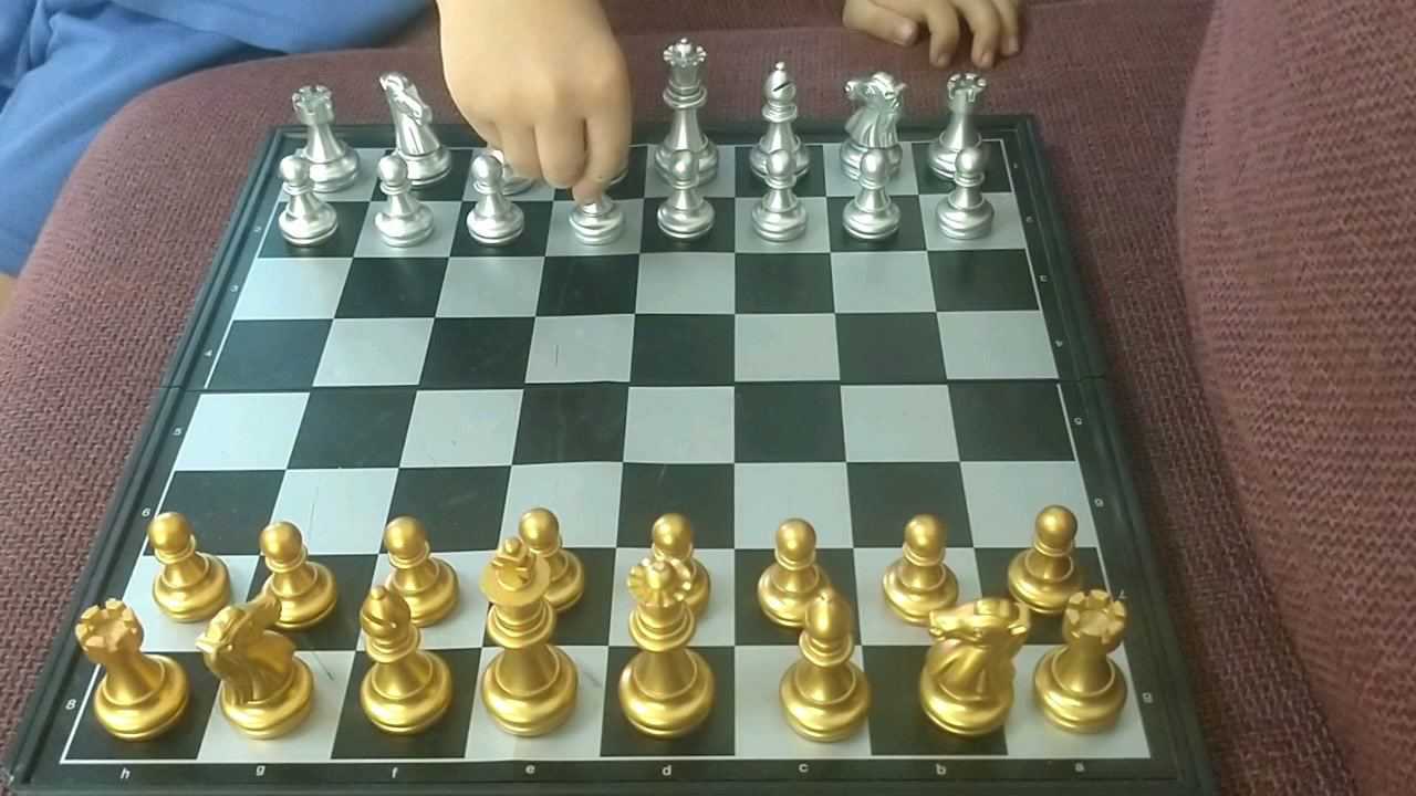 少兒國際象棋講解:經典四步殺_騰訊視頻