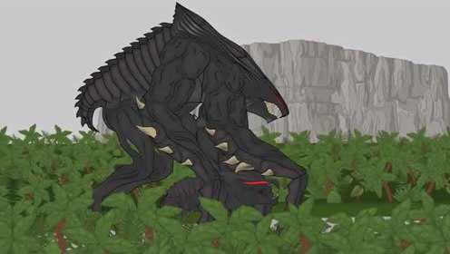 哥斯拉欺负穆托动漫特效_腾讯视频