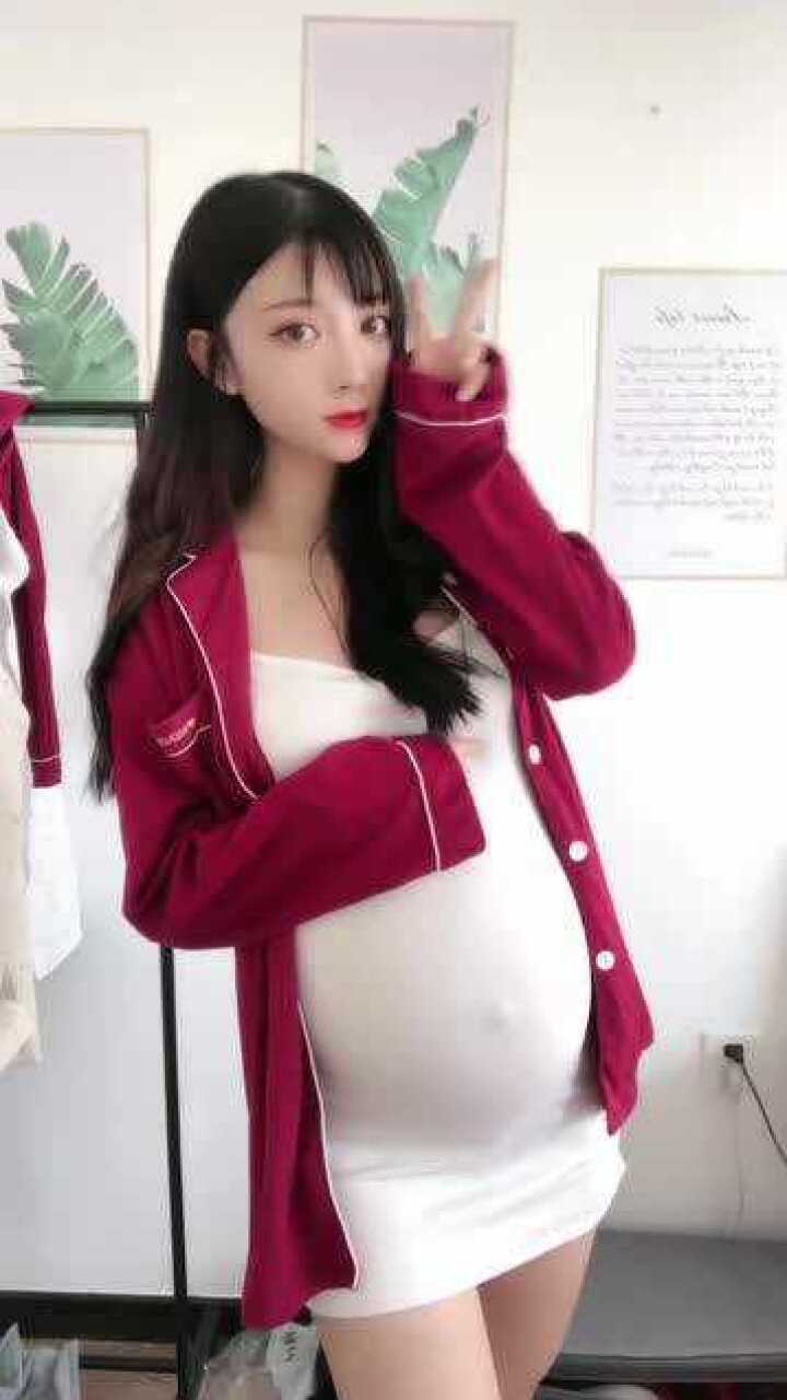 这是我见过最任性的孕妇挺着大肚子还穿成这样老公也不管吗