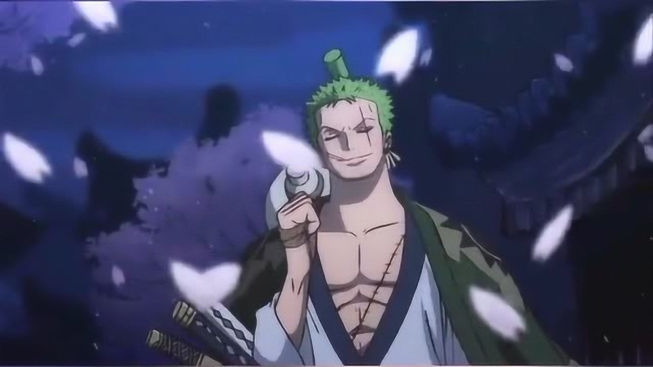 海贼王和之国篇和服打扮的索隆和罗宾感觉他们好配啊