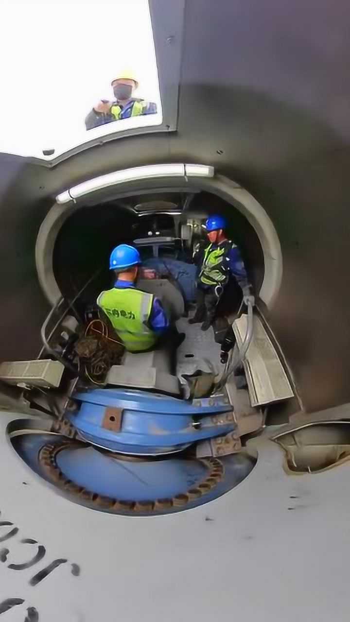 风力发电机的机舱空间到底有多大能感觉的到吗