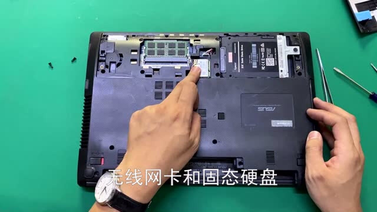 华硕笔记本拆机教程,a85 a4502 k45,简单易懂一看就会